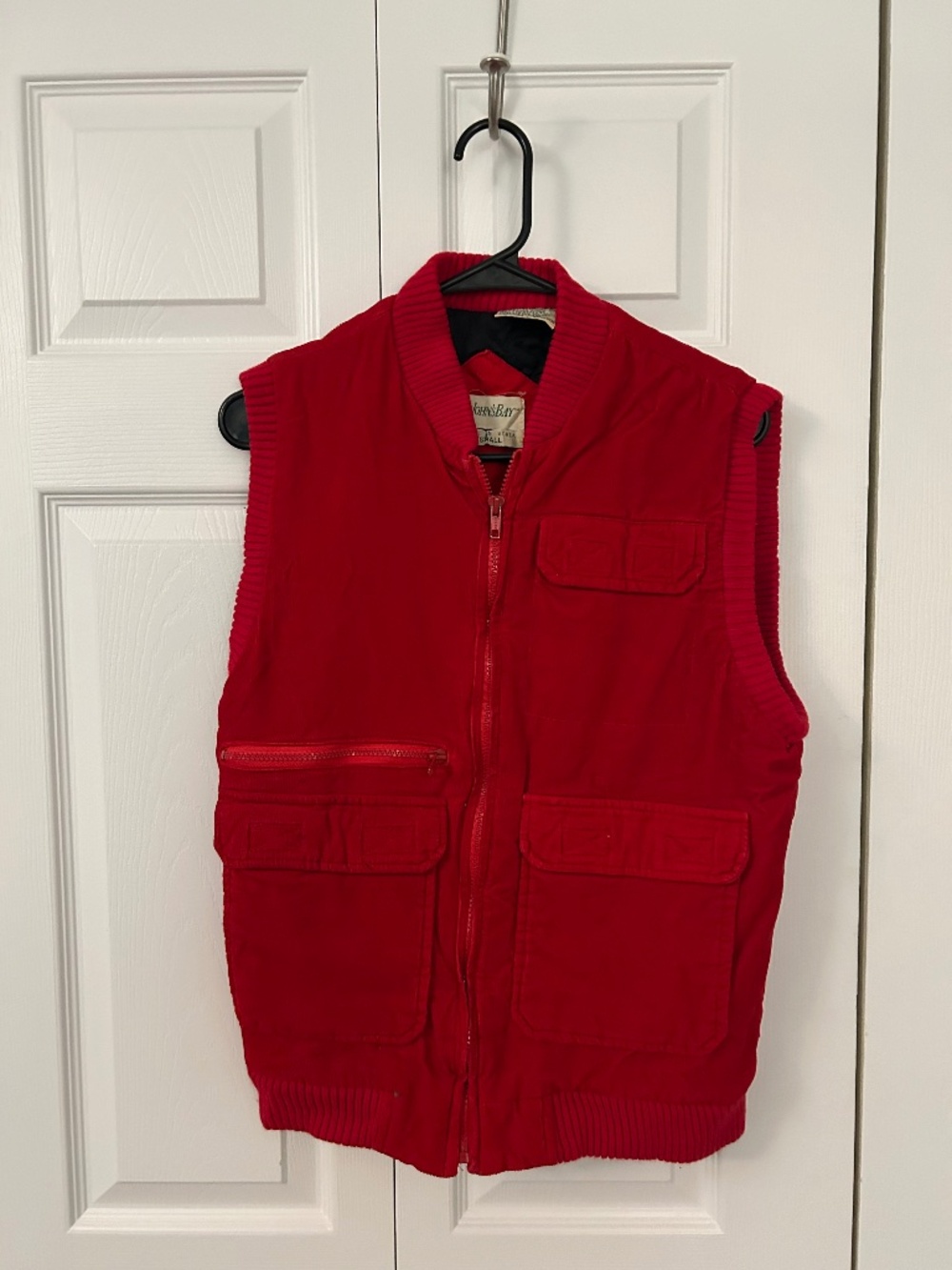 St. John's Bay Red Vest - Small